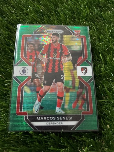 Marcos Senesi 2022 Panini Prizm Green Pulsar /227