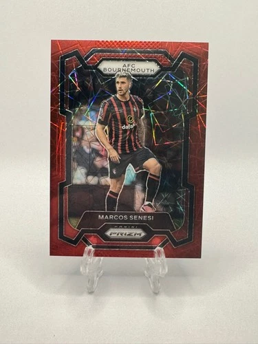 Marcos Senesi 2023 Panini Prizm Red Laser /49