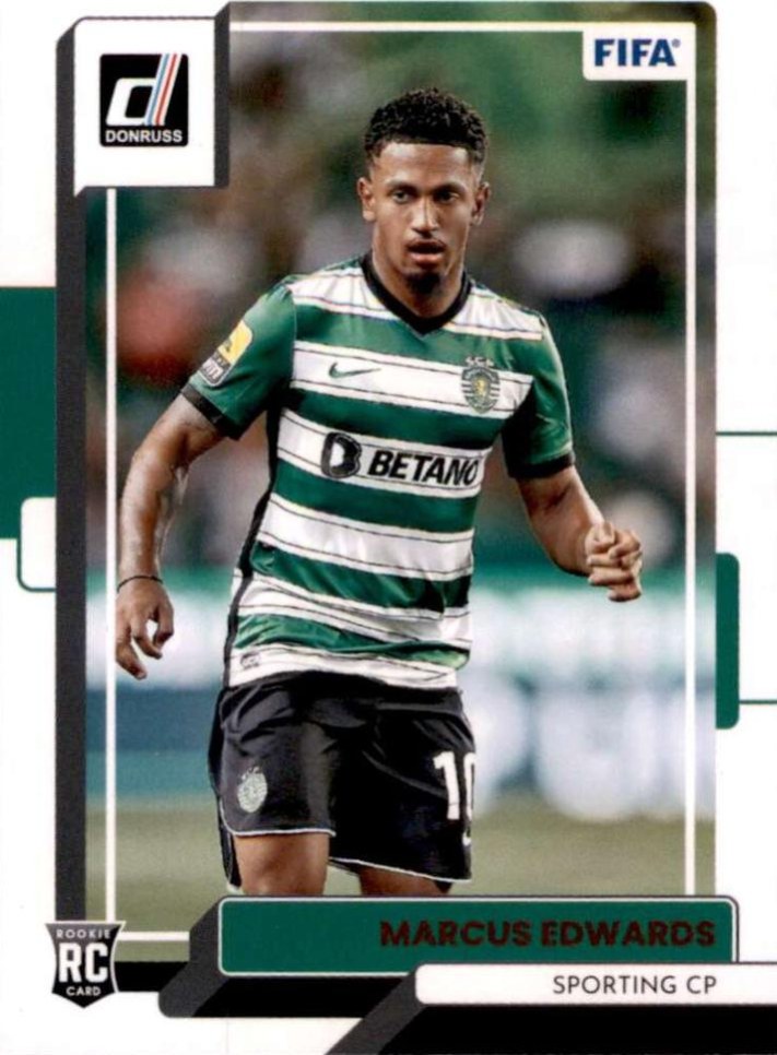 Marcus Edwards 2022 Panini Donruss Soccer 122