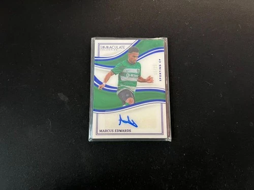 Marcus Edwards 2023 Panini Immaculate Soccer Blue /25