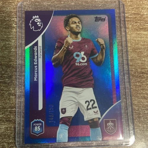Marcus Edwards 2026 Topps Premier League Blue /150