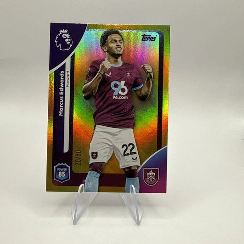 Marcus Edwards 2026 Topps Premier League Gold /50