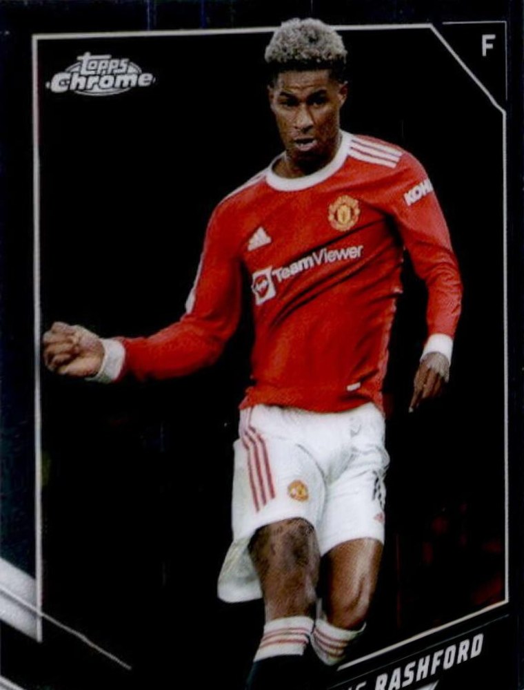 Marcus Rashford 2021 Topps Chrome UCC 111