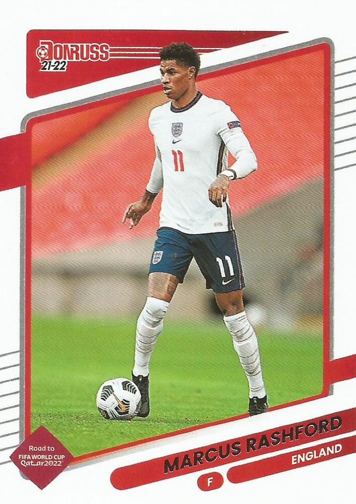 Marcus Rashford 2021 Panini Donruss Soccer 14