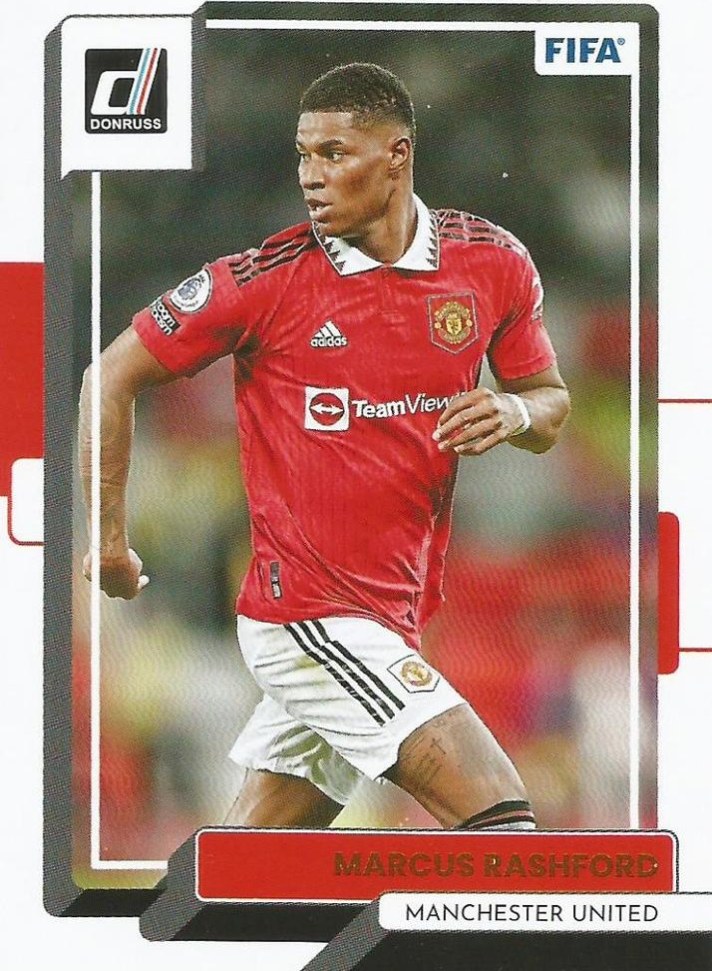 Marcus Rashford 2022 Panini Donruss Soccer 167