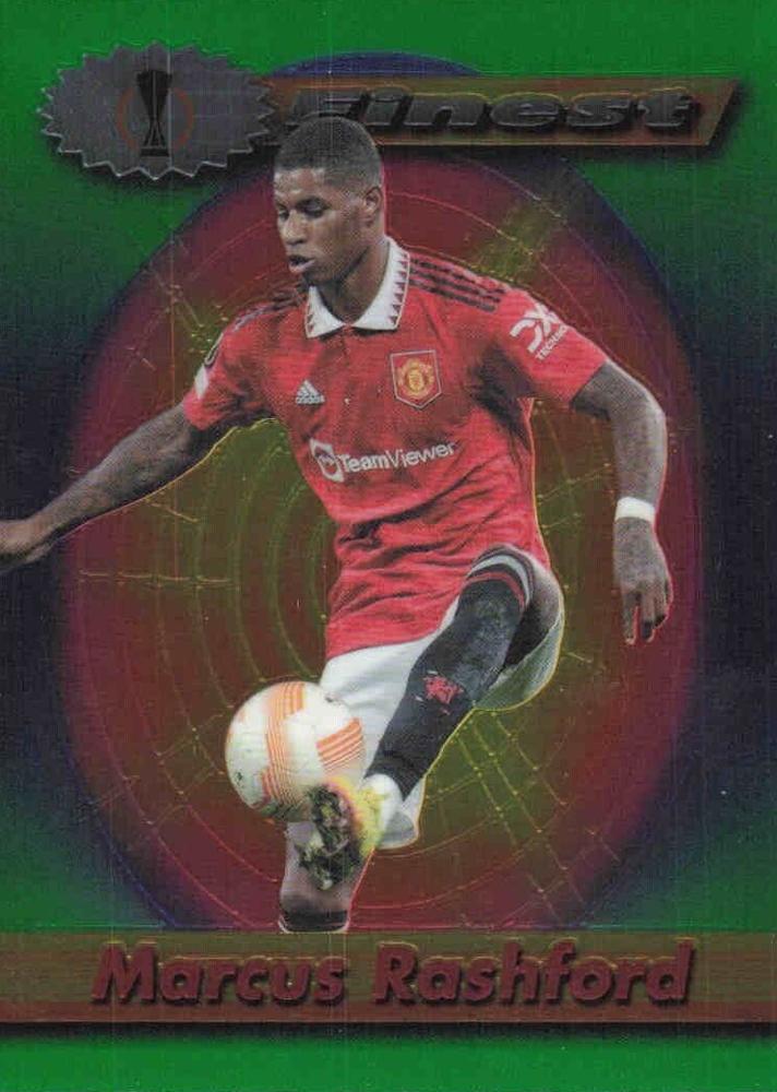 Marcus Rashford 2022 Topps Finest UEFA 105