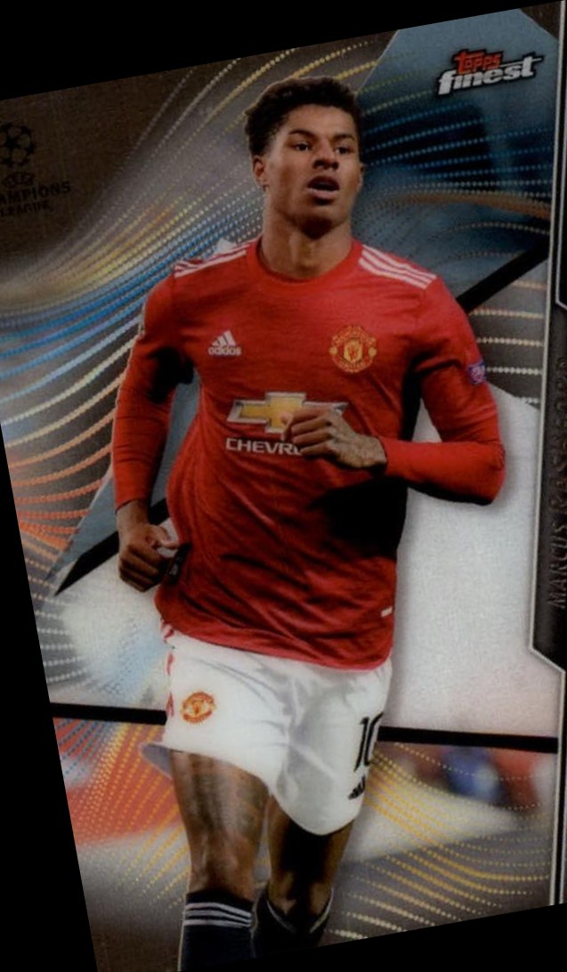 Marcus Rashford 2020 Topps Finest UEFA 97