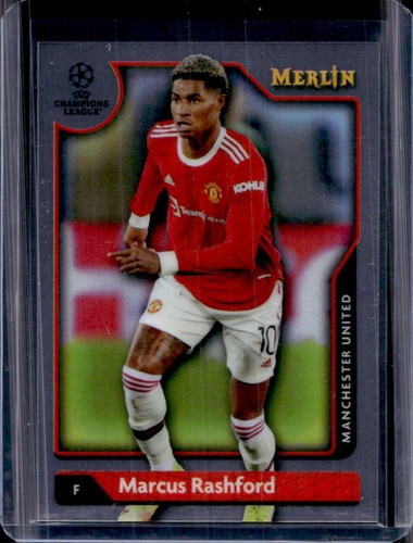 Marcus Rashford 2021 Topps Merlin Chrome