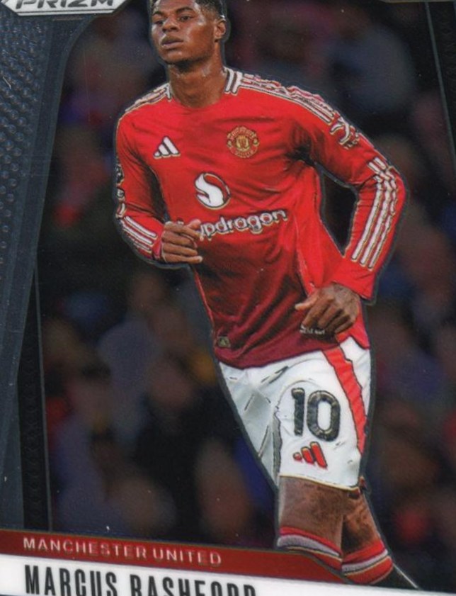Marcus Rashford 2024 Panini Prizm Premier League