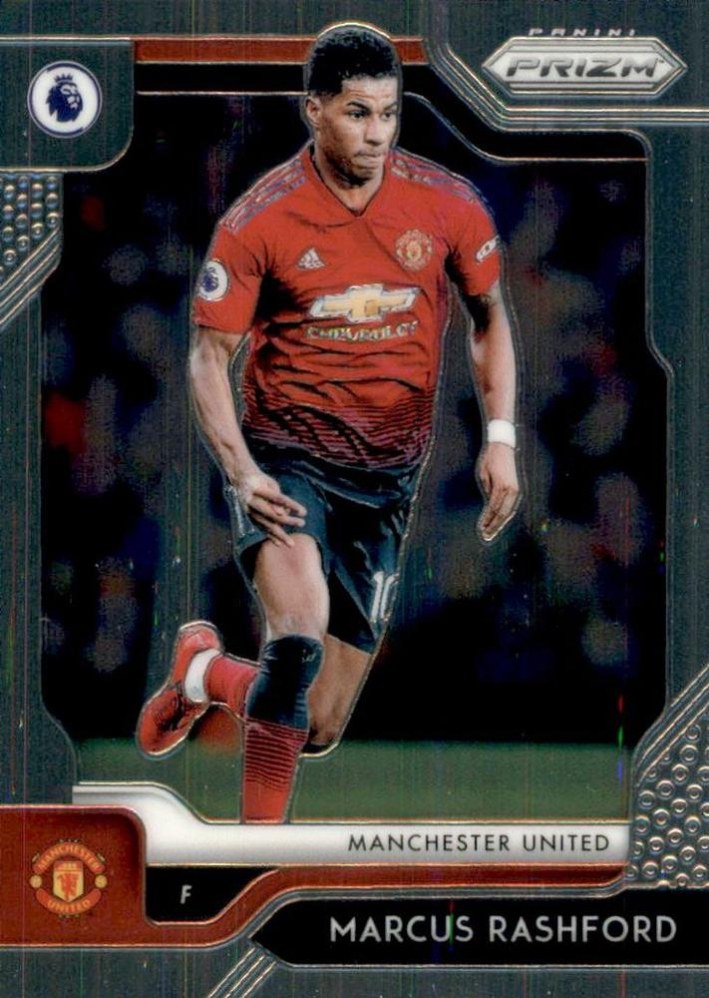 Marcus Rashford 2019 Panini Prizm Premier League 17
