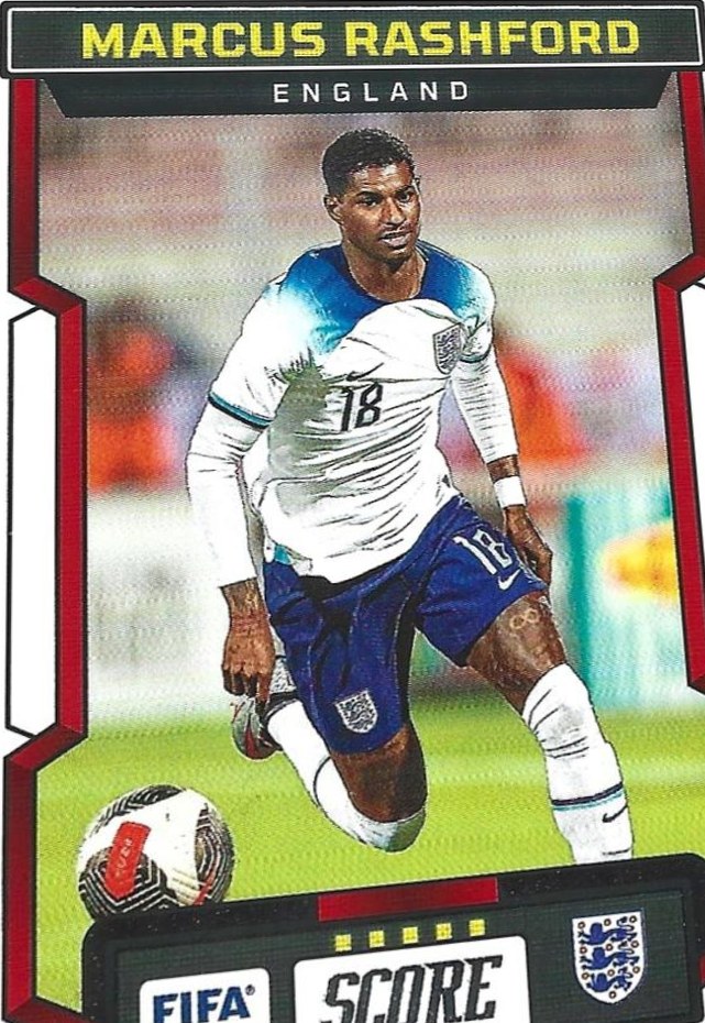 Marcus Rashford 2023 Panini Score FIFA
