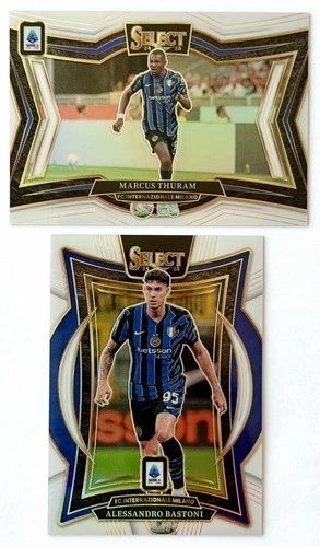 Marcus Thuram & Alessandro Bastoni 2024 Panini Select White /20