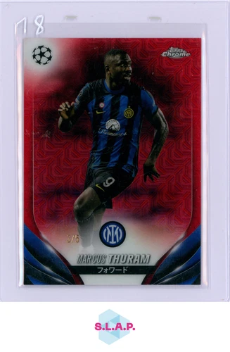 Marcus Thuram 2024 Topps Chrome 3/5