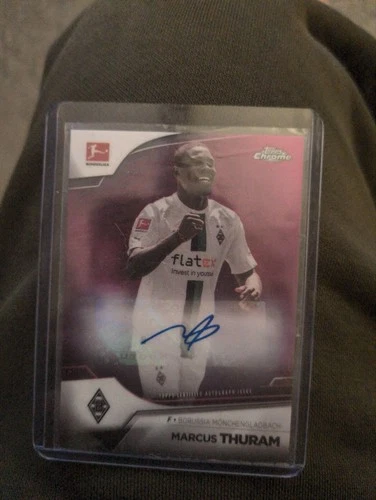 Marcus Thuram 2022 Topps Chrome Bundesliga Base /150