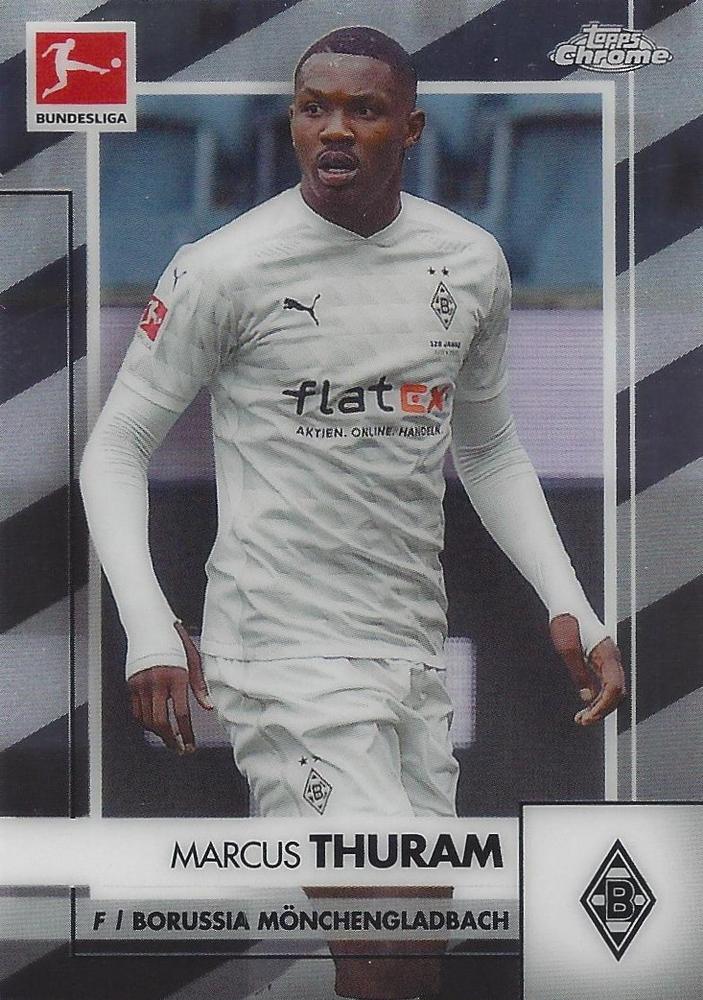 Marcus Thuram 2020 Topps Chrome Bundesliga 75