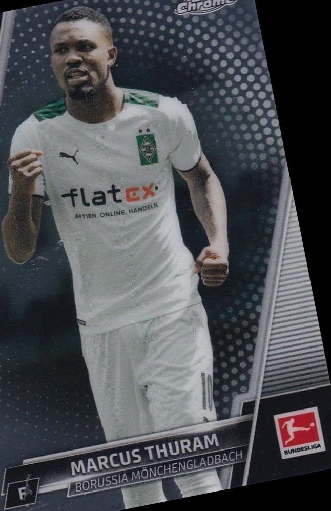 Marcus Thuram 2021 Topps Chrome Bundesliga 76