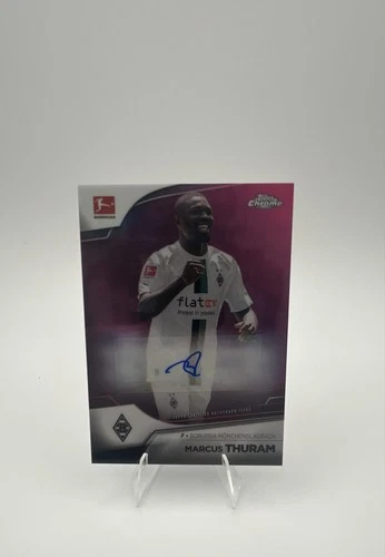 Marcus Thuram 2022 Topps Chrome Bundesliga Pink Refractor /150