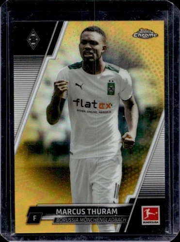 Marcus Thuram 2021 Topps Chrome Gold Refractor /50