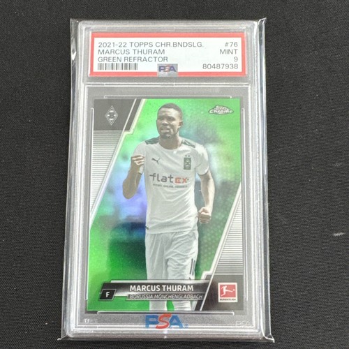 Marcus Thuram 2021 Topps Chrome Green Refractor /99