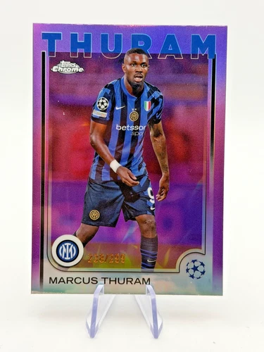 Marcus Thuram 2024 Topps Chrome Lilac /299