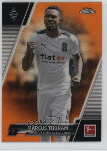 Marcus Thuram 2022 Topps Chrome Orange Refractor /25