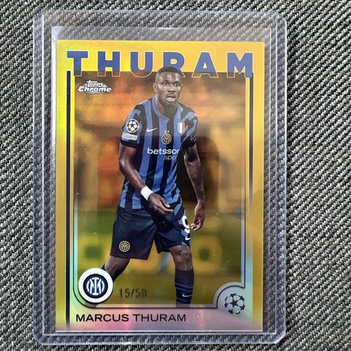 Marcus Thuram 2024 Topps Chrome Oro /50