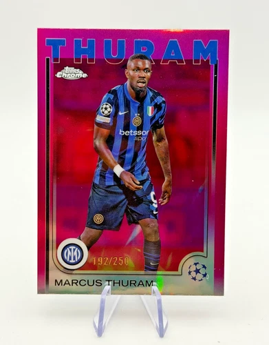 Marcus Thuram 2024 Topps Chrome Pink /250