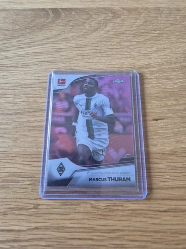 Marcus Thuram 2023 Topps Chrome Pink Refractor /75