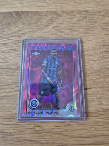 Marcus Thuram 2024 Topps Chrome Rosa Lava /250
