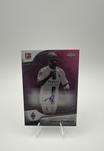 Marcus Thuram 2022 Topps Chrome Rosa Rifrattore /150
