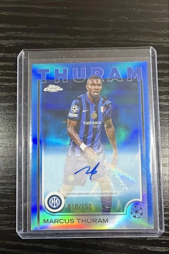 Marcus Thuram 2024 Topps Chrome UEFA Club Competitions
