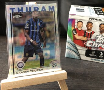 Marcus Thuram 2024 Topps Chrome Wave /25