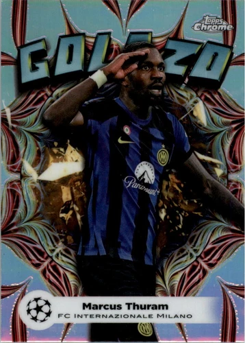 Marcus Thuram 2023 Topps Cromo UEFA Clubes Competiciones