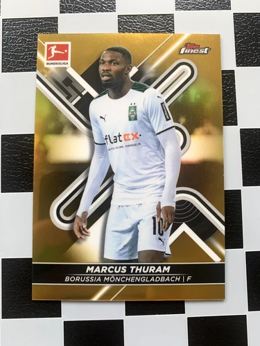 Marcus Thuram 2021 Topps Finest Gold /50