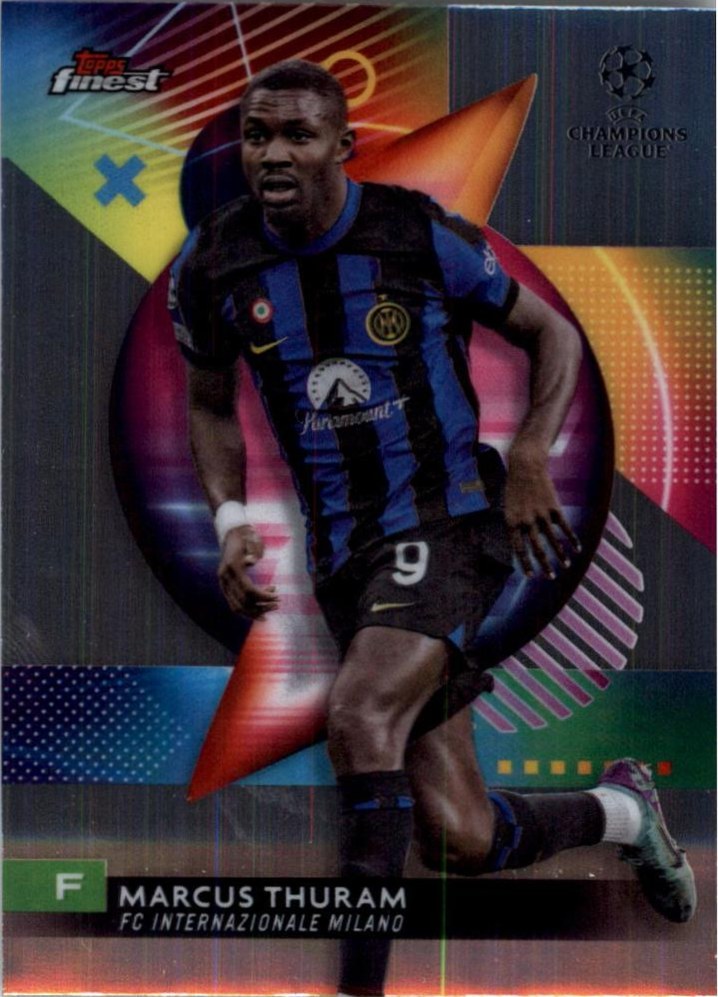 Marcus Thuram 2023 Topps Finest UEFA Club Competitions