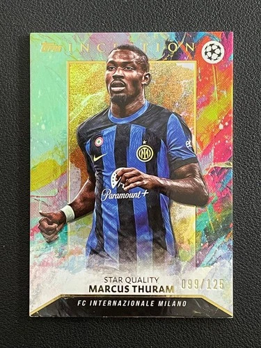 Marcus Thuram 2023 Topps Inception Aqua /125