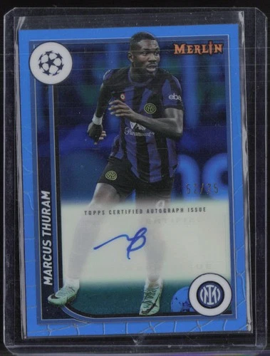 Marcus Thuram 2024 Topps Merlin UEFA Club Competition /75