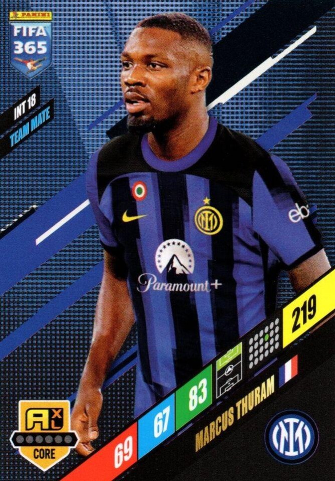 Marcus Thuram 2024 Panini Adrenalyn XL FIFA 365