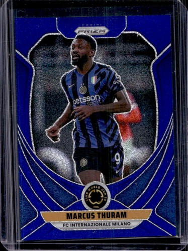 Marcus Thuram 2025 Panini Prizm Blue Glitter /149