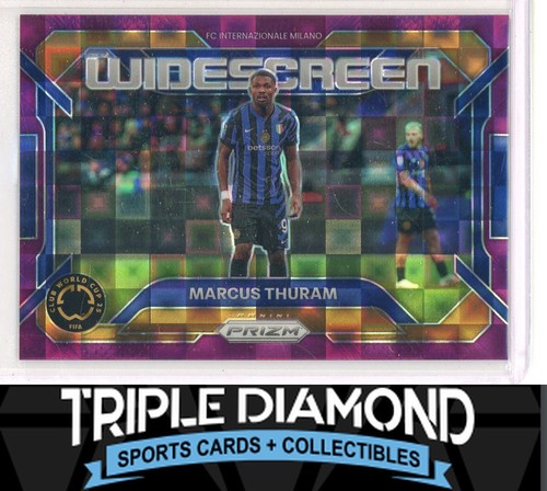 Marcus Thuram 2025 Panini Prizm Club World Cup Purple Pandora /49