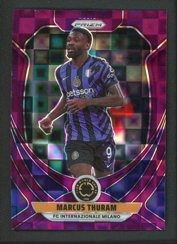 Marcus Thuram 2025 Panini Prizm Pandora Purple /49