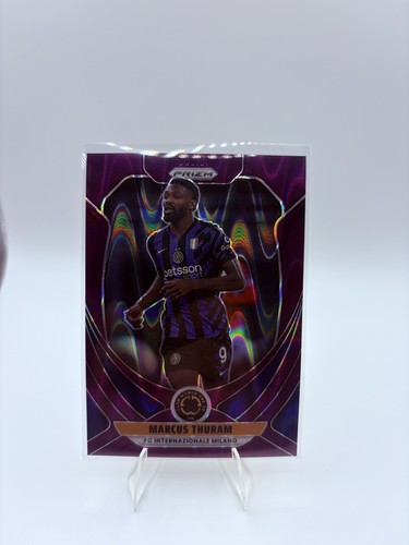 Marcus Thuram 2025 Panini Prizm Purple Seismic /99