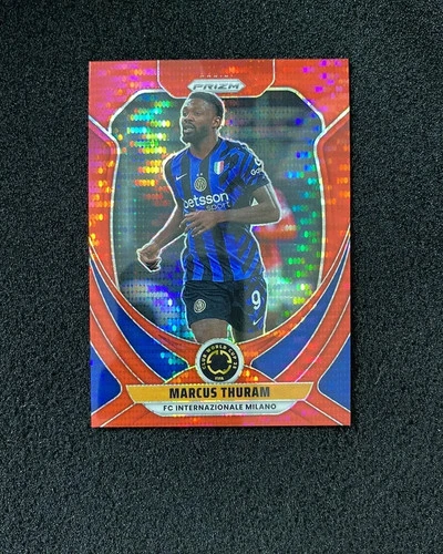 Marcus Thuram 2025 Panini Prizm Red Pulsar /299