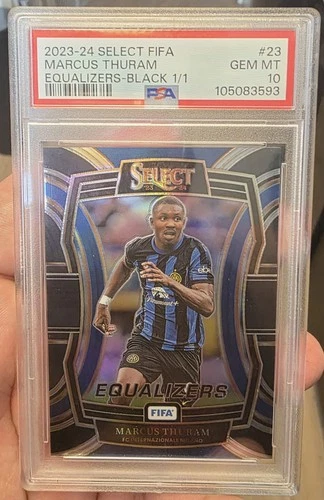 Marcus Thuram 2023 Panini Select Black 1/1