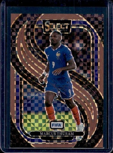 Marcus Thuram 2024 Panini Select FIFA Bronze Checker /75