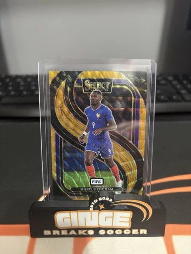 Marcus Thuram 2024 Panini Select Gold Wave /10