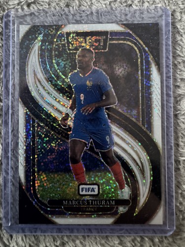 Marcus Thuram 2024 Panini Select White Sparkle Prizm