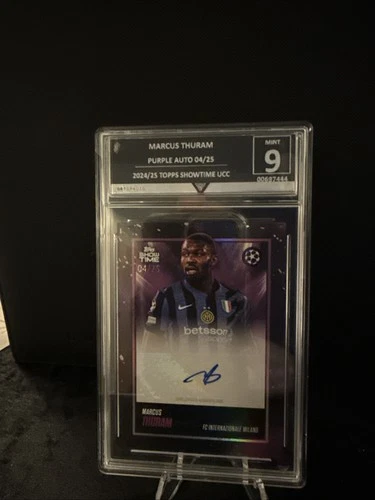 Marcus Thuram 2024 Topps Showtime Purple /25
