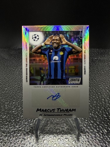 Marcus Thuram 2024 Topps Stadium Club Chrome