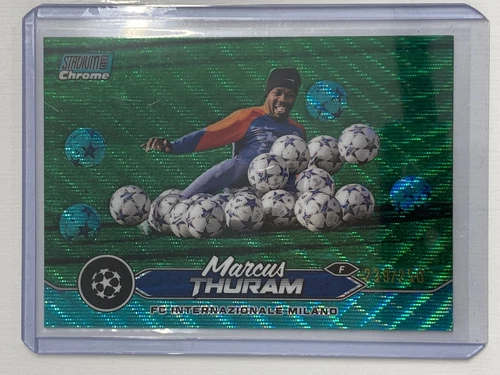 Marcus Thuram 2024 Topps Stadium Club Chrome base 239/250